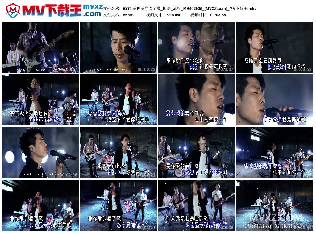 崎君-爱你爱的着了魔_国语_流行_MB402935